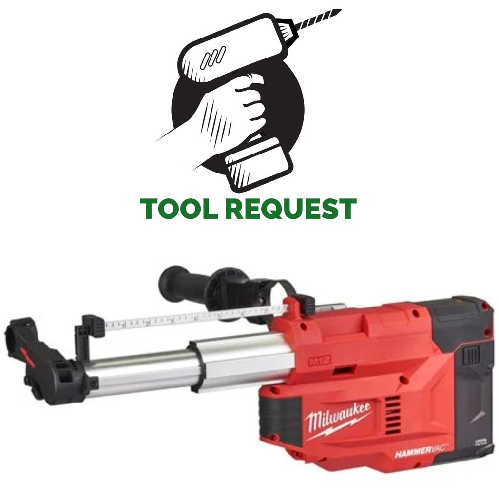 Milwaukee M12UDEL0X 12V GEN 2 'HammerVac' Universal Dust Extractor (Body Only)