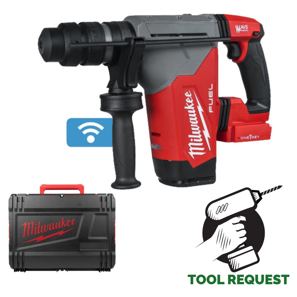 Milwaukee M18ONEFHPX-0X FUEL SDS+ 32 mm Hammer Drill With Case