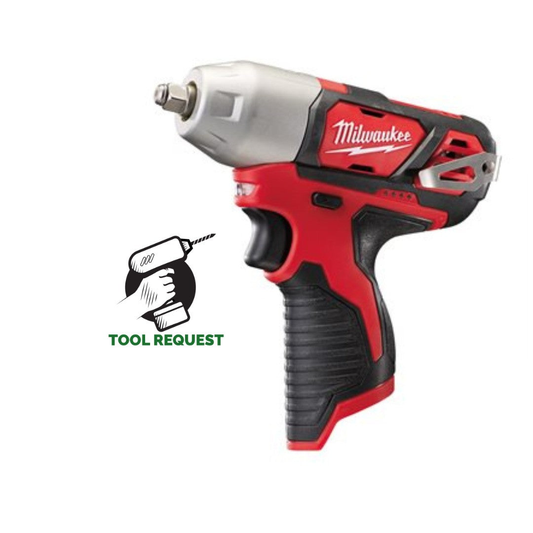 Milwaukee M12BIW38-0 M12 12V 3/8" Compact Impact Wrench (Body Only)