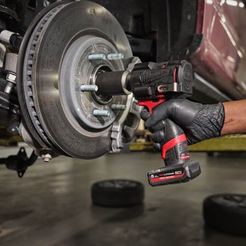 Milwaukee M12FCIWF38G3-0 12v Fuel 3/8" Compact Impact Wrench & 6.0ah Battery