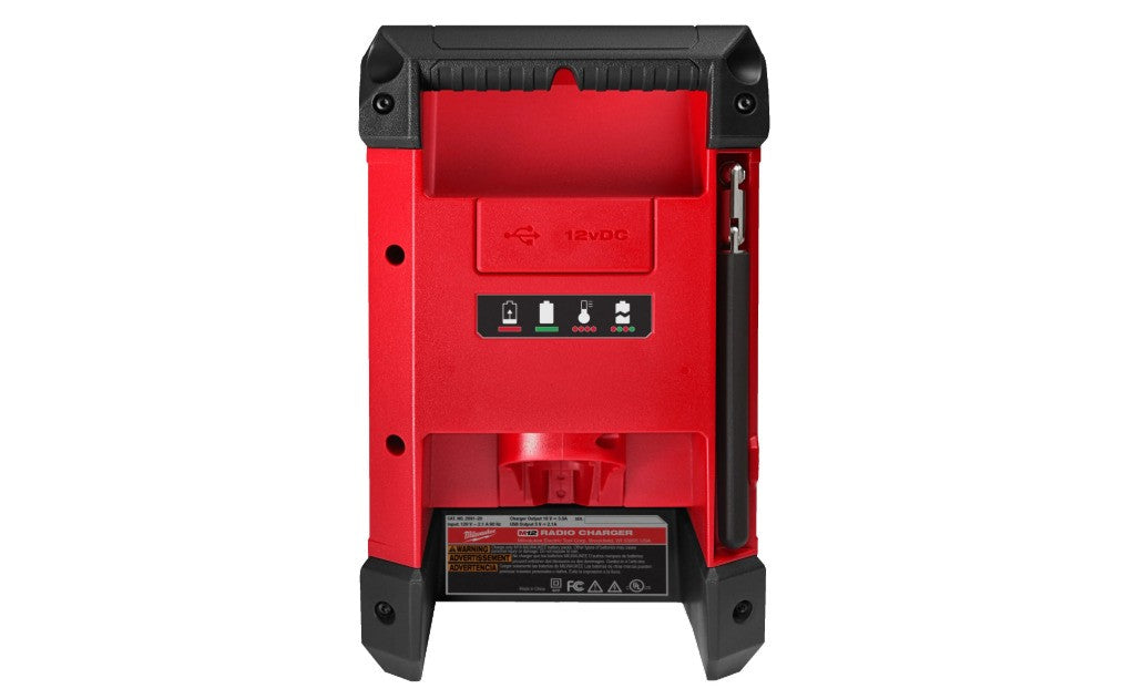 Milwaukee M12RCDAB+-0 12V Radio and Charger Bare Unit