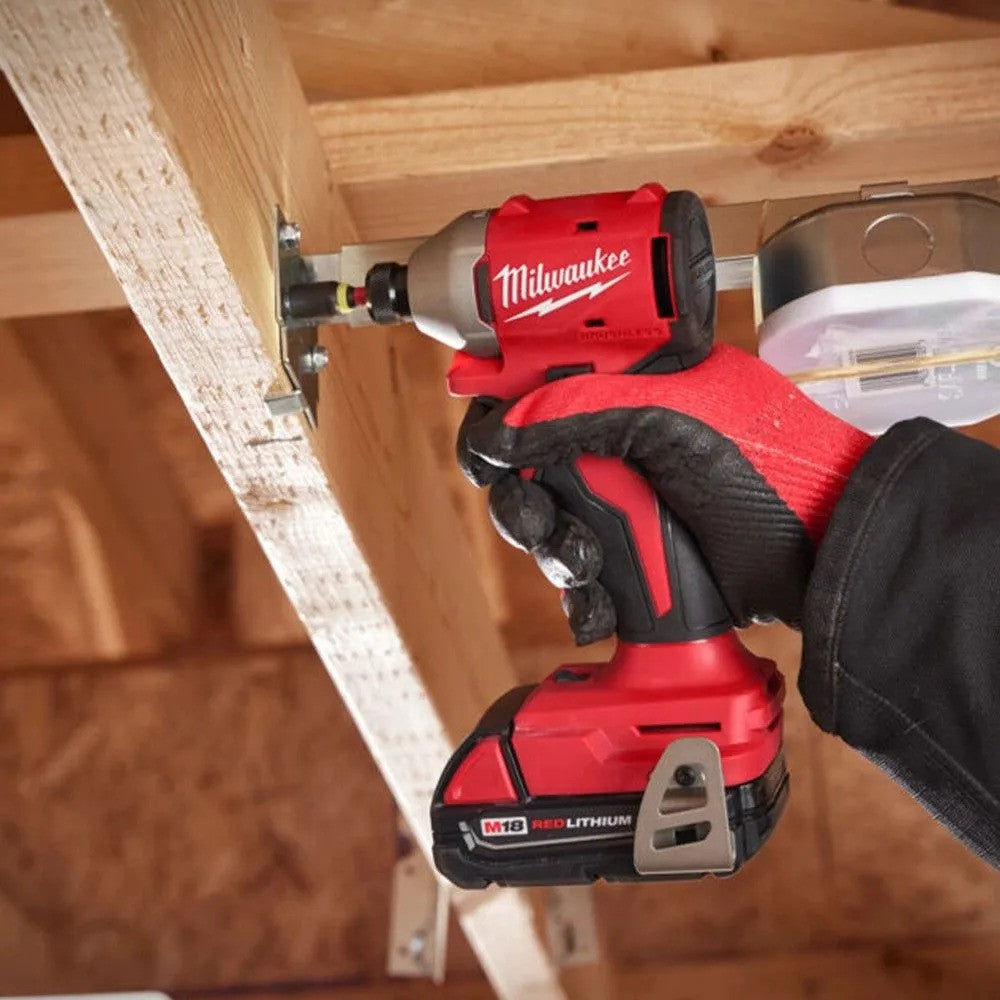 Milwaukee M18BLPP2D3-503P 18v Brushless Twin Pack - 3 x 5.0ah Batts in Packout