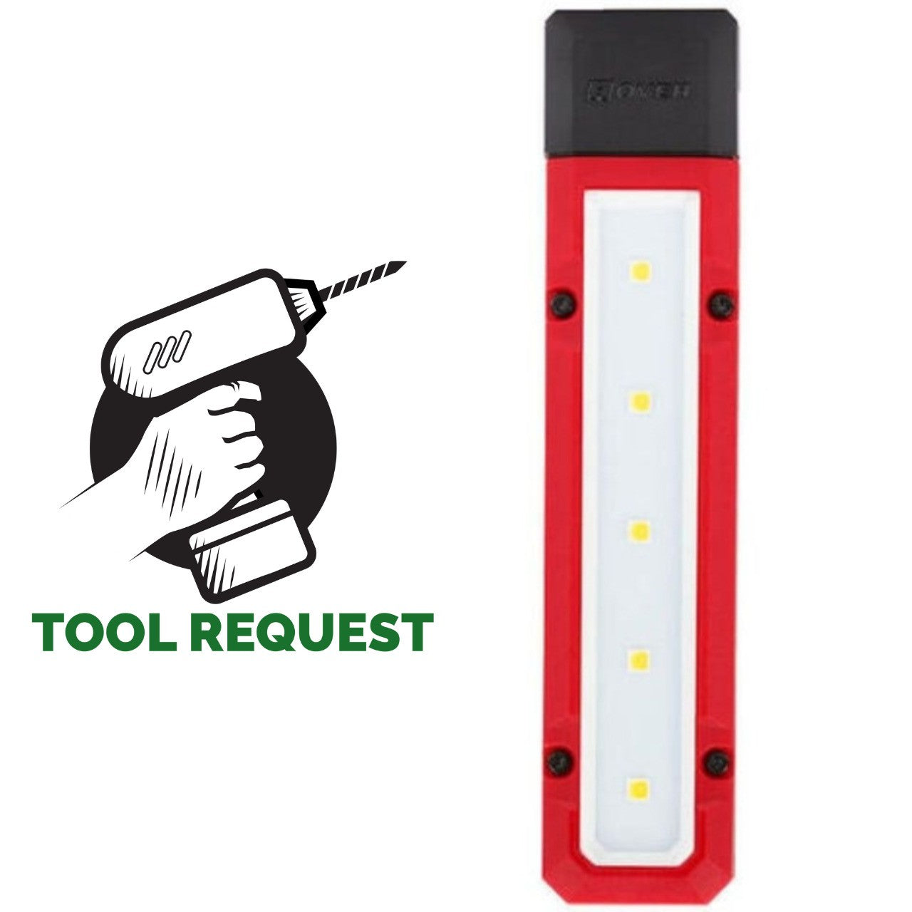 Milwaukee FL-LED Alkaline Flood Light 4933464824 (2 x AA Alkaline Batteries)