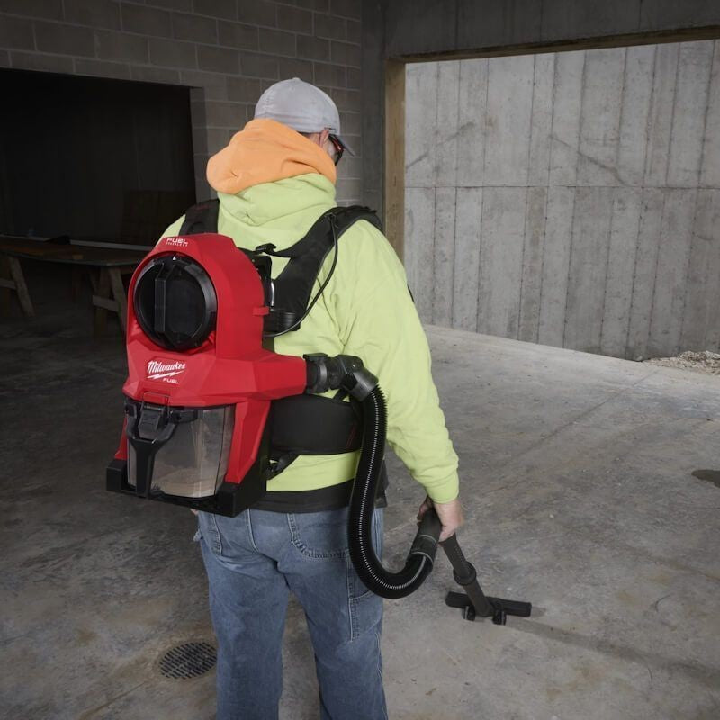 Milwaukee M18FBPV2-0 18v Fuel Backpack Vacuum Naked