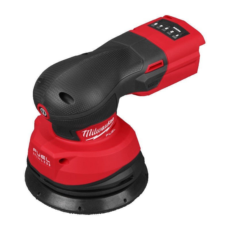 Milwaukee M18FROS125-502B 125mm Orbital Sander Kit - 2 x 5.0ah, Charger, Bag