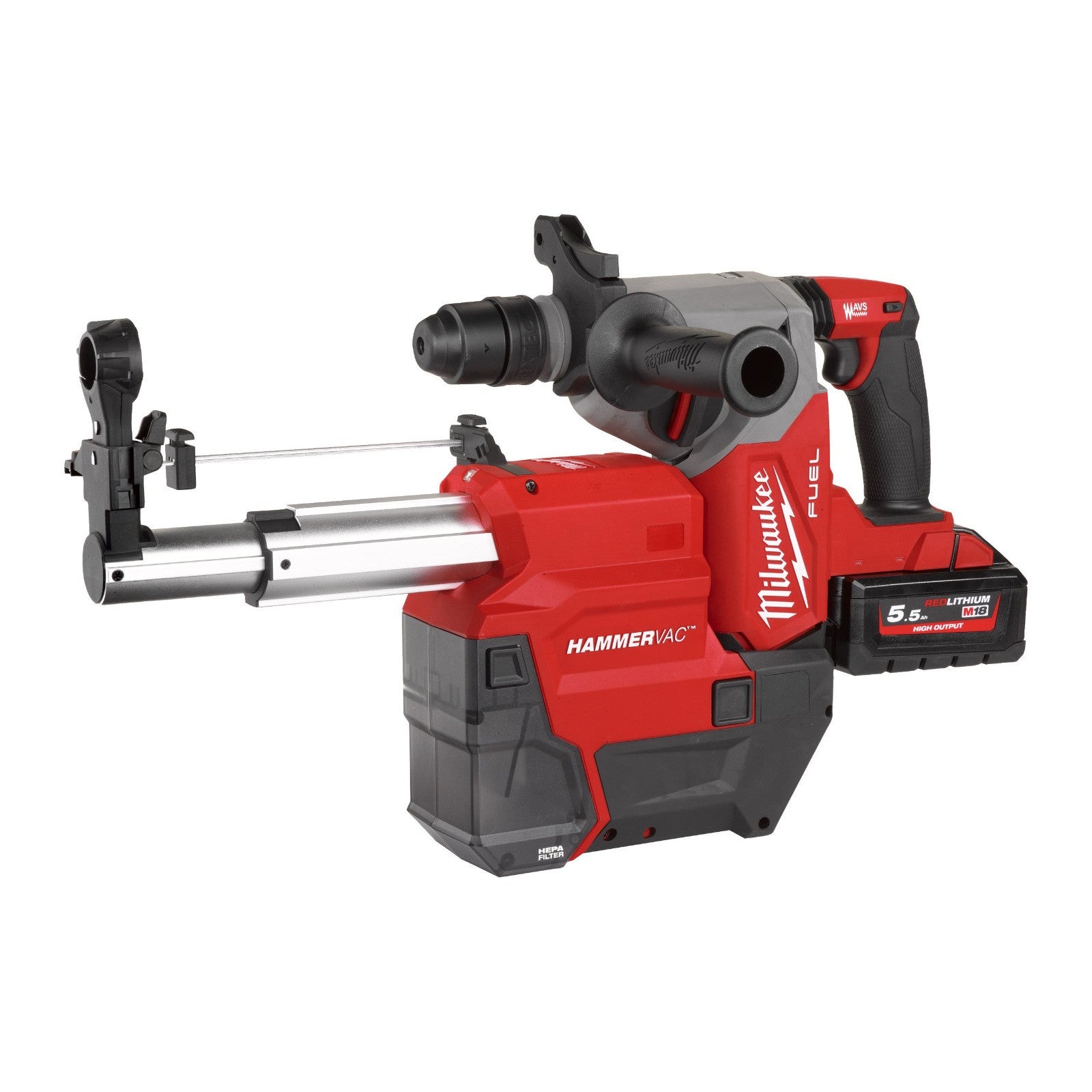 Milwaukee M18FPDDEXL-0 18V SDS+ Dust Extractor Addon - Body Only For M18ONEFHPX