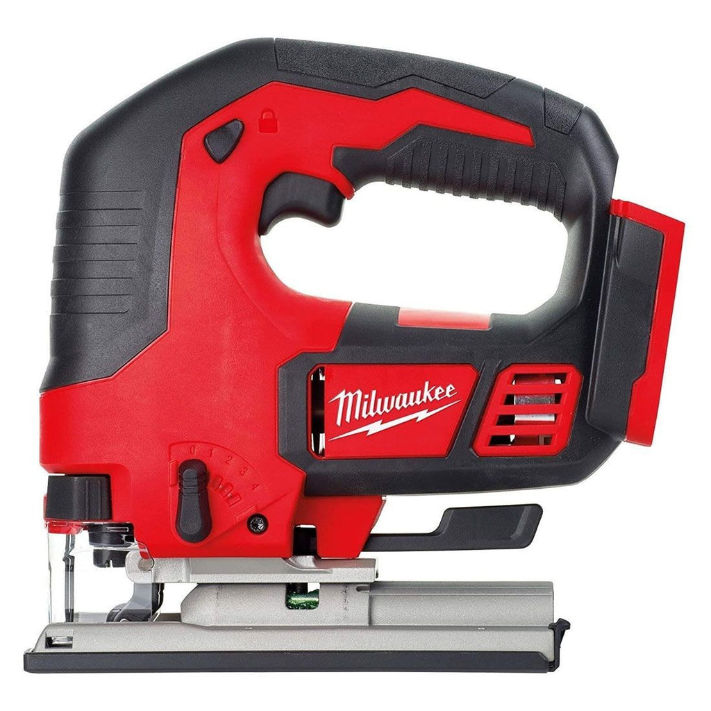 Milwaukee M18BJS-502B Compact Jigsaw Kit (2 x 5.0AH Batteries, Charger and Bag)
