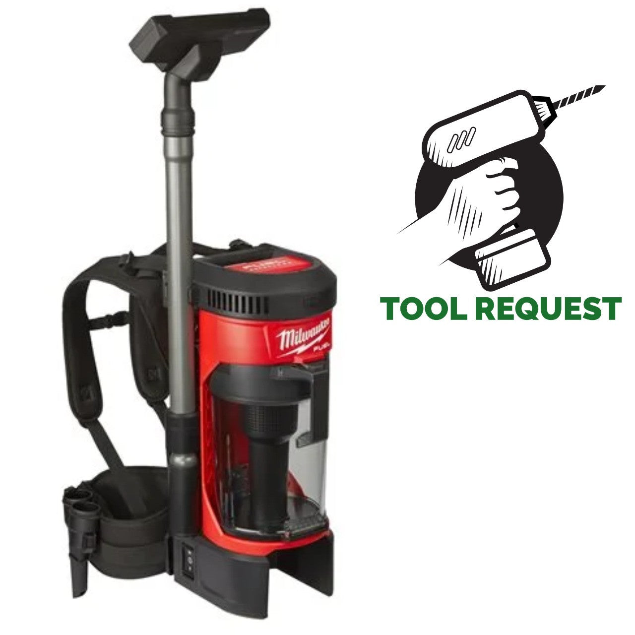 Milwaukee M18FBPV-0 18V Fuel 3.8L Backpack Vacuum (Body Only)