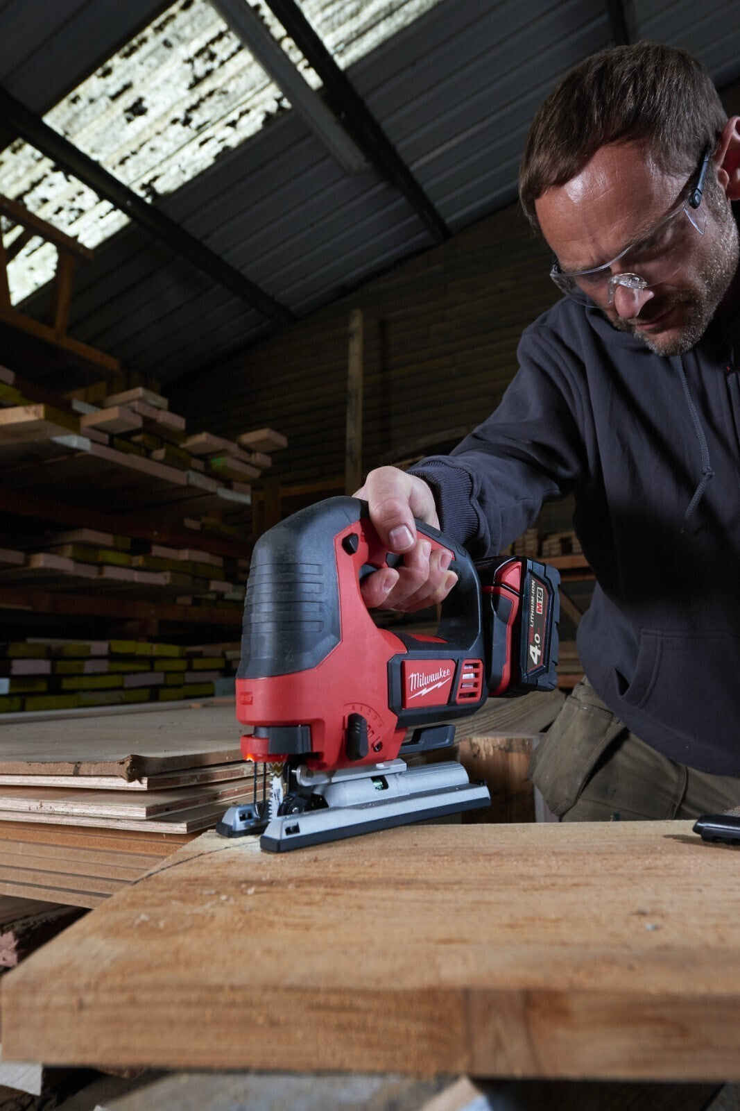 Milwaukee M18BJS-0 18V Heavy-Duty Top Handle Jigsaw (Body Only)