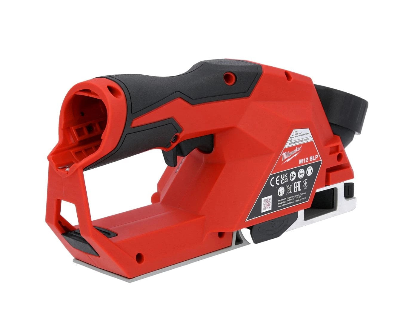 Milwaukee M12BLP-0X 12v Planer in Case & 6.0ah Battery