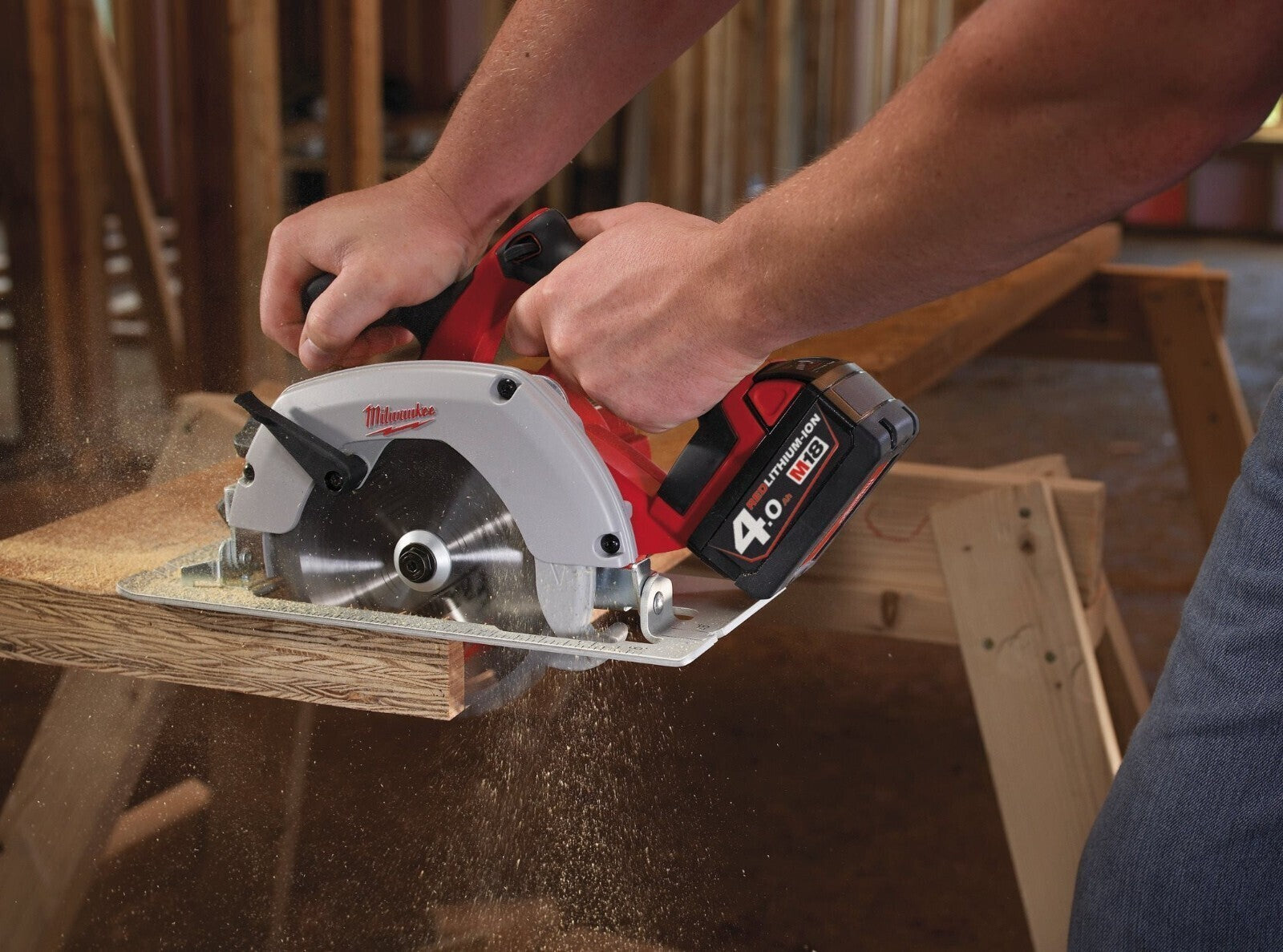 Milwaukee HD18CS-0 18V 165mm Heavy Duty Circular Saw (Naked)
