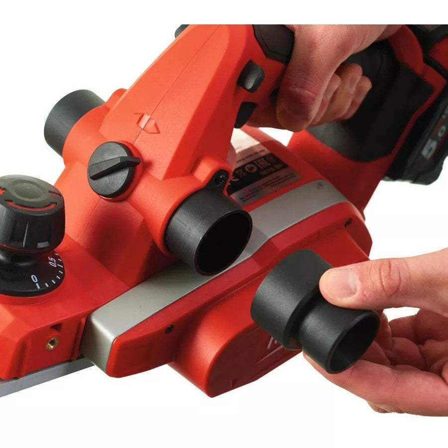 Milwaukee M18BP-402C 18V 82mm Planer 2x 4.0Ah Batteries, Charger and Case