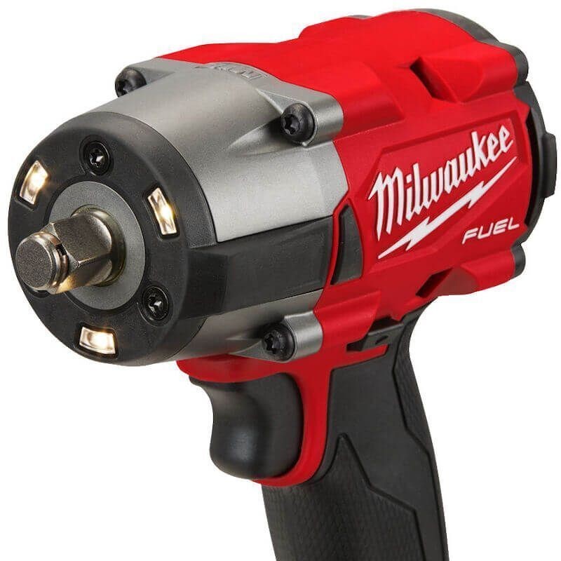 Milwaukee M18FMTIW2F12-0 18V GEN2 Mid-Torque 1/2'' Impact Wrench, Case, Sleeve