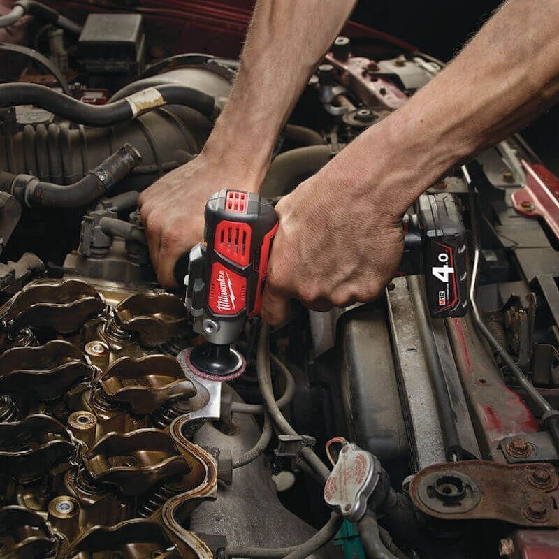 Milwaukee M12BPS-421X 12V Compact Polisher/Sander Kit 1 x 2.0Ah / 1 x 4.0Ah