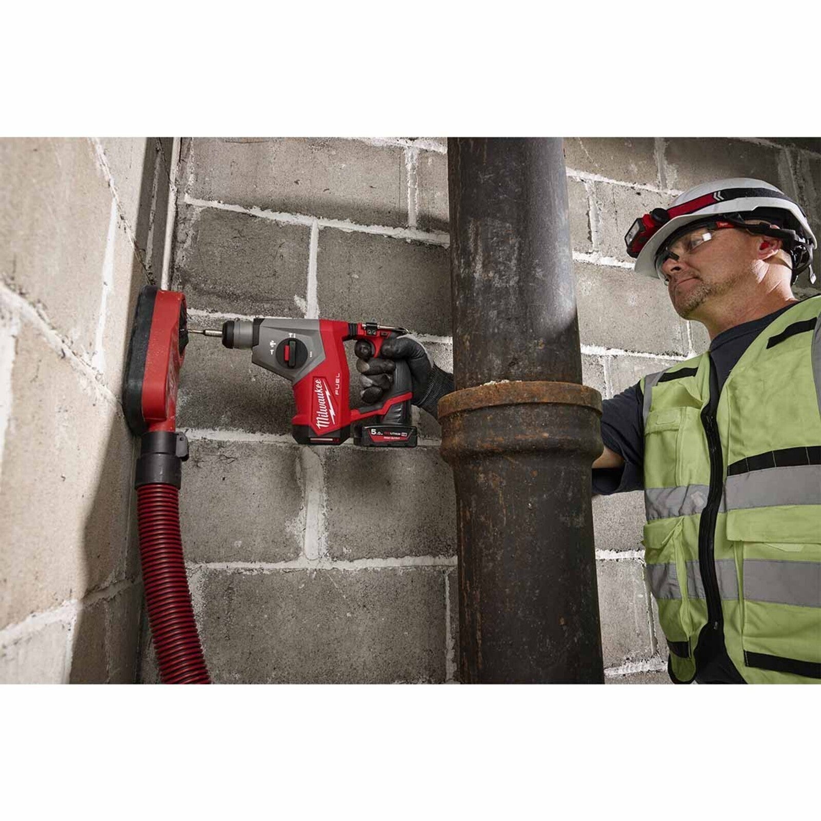 Milwaukee M12FHAC16-0 12v Fuel 16mm Compact SDS+ Hammer Drill Naked