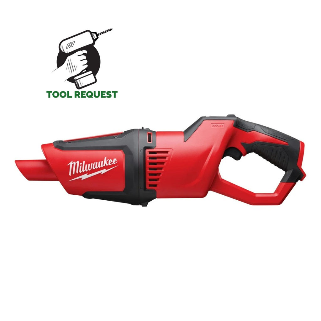 Milwaukee M12HV-0 12V Sub-Compact Stick Vacuum (Body Only)