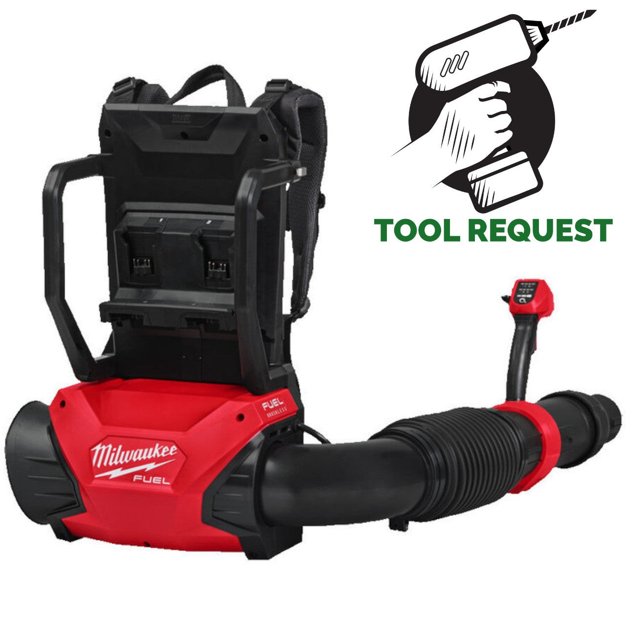 Milwaukee M18F2BPB-0 18v Fuel Dual Battery Backpack Blower Naked