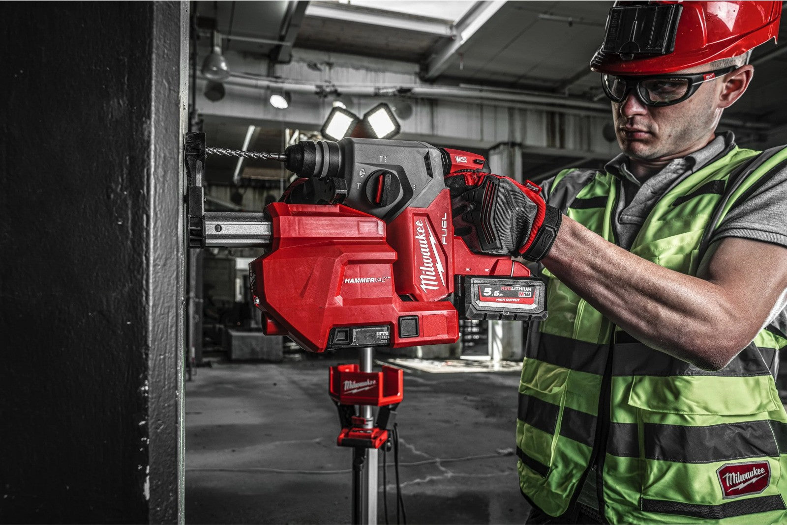 Milwaukee M18CDEX-0 18V Fuel Hammer Dust Extraction - For M18CHX-0 M18 FUEL SDS+