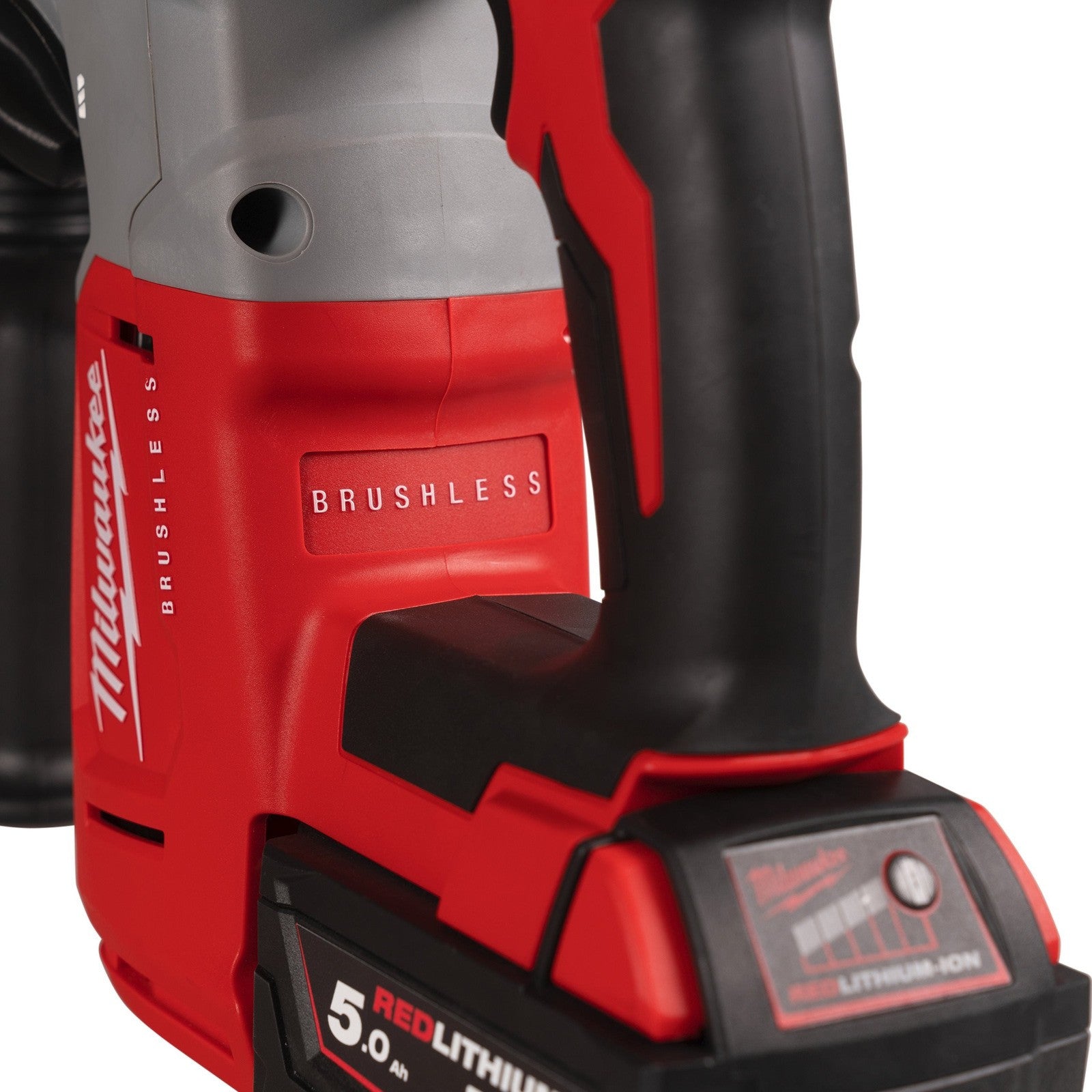 Milwaukee M18BLHX-501X 18v Brushless 4 Mode 26mm SDS-Plus Hammer, Fixtec Chuck