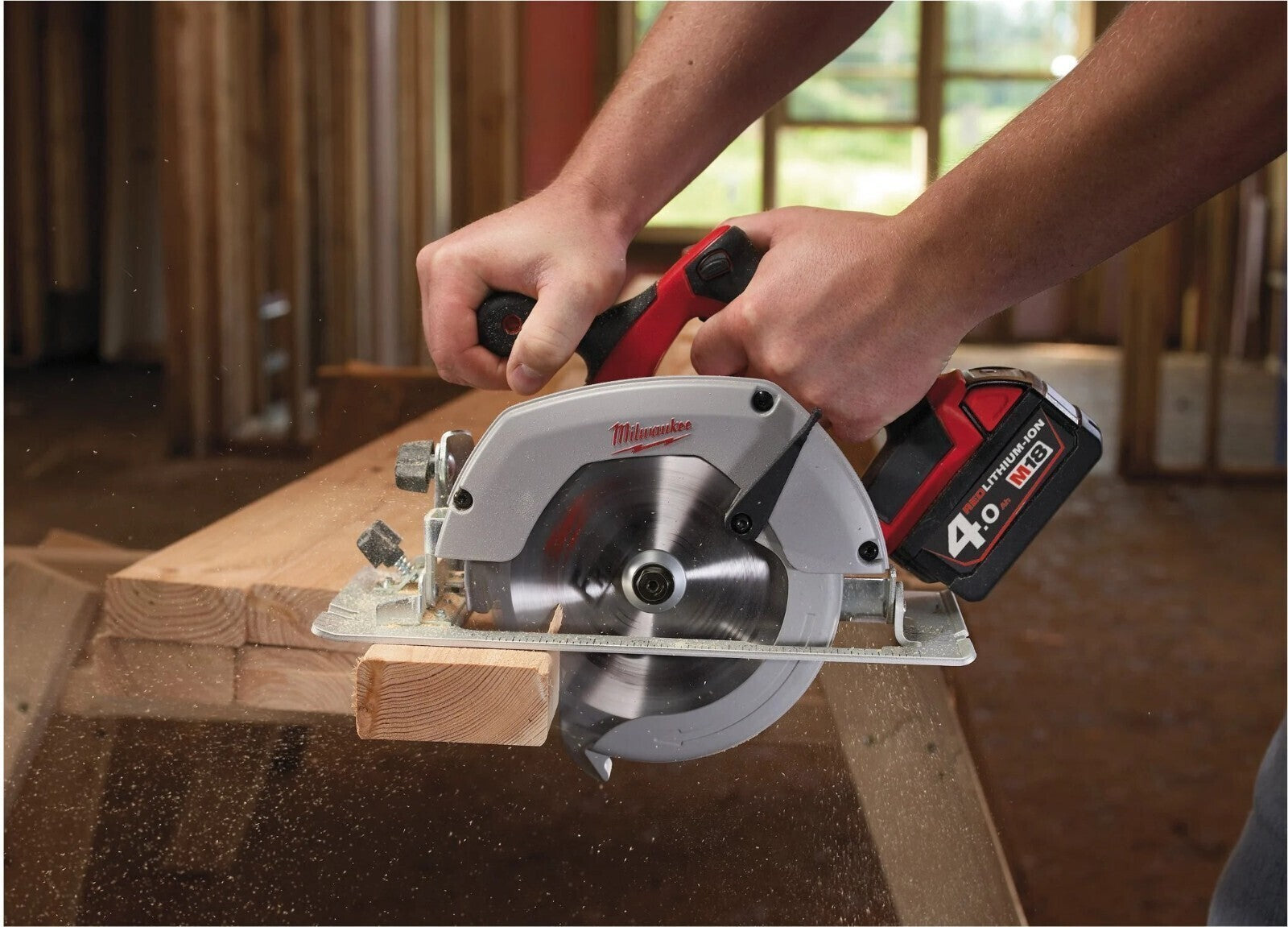Milwaukee HD18CS-0 18V 165mm Heavy Duty Circular Saw (Naked)