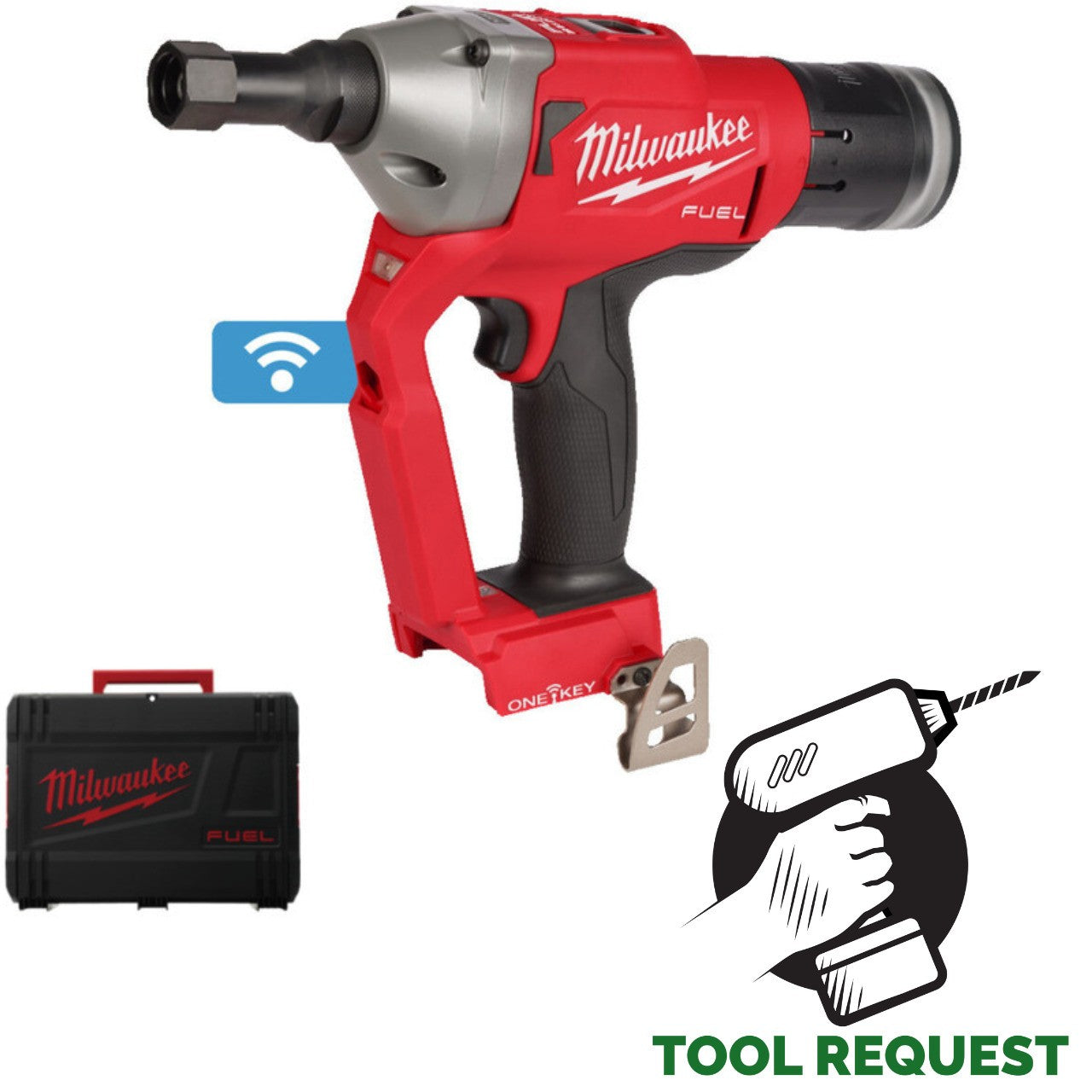 Milwaukee M18ONEFLT-0 18v Fuel Lock Bolt Tool Naked With One Key