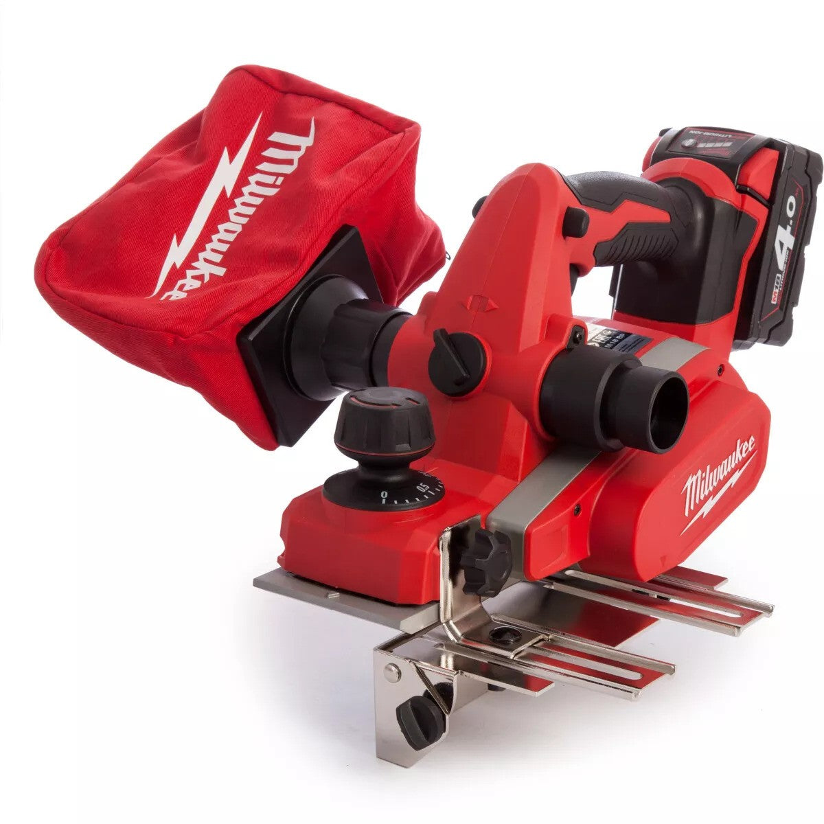 Milwaukee M18BP-402C 18V 82mm Planer 2x 4.0Ah Batteries, Charger and Case