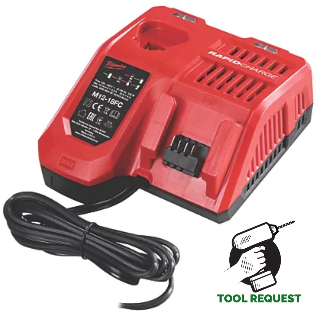 Milwaukee M12-18FC 12V-18V Multi-Voltage Rapid Charger