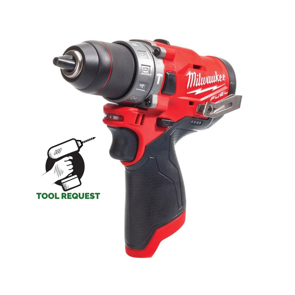 Milwaukee M12FPD-0 12V Fuel Percussion Combi Drill (Body Only)