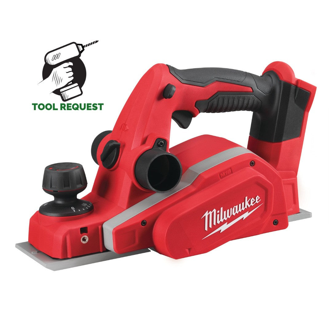 Milwaukee M18BP-0 18V 82mm Cordless Planer (Body Only)