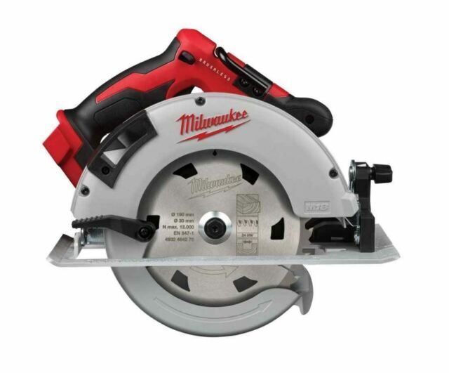 Milwaukee M18BLCS66-502X 18v 190mm Circular Saw Kit - 2 x 5.0ah Batteries