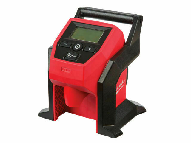 Milwaukee M12BI-0 12V Compact Inflator Naked & 6.0ah Battery